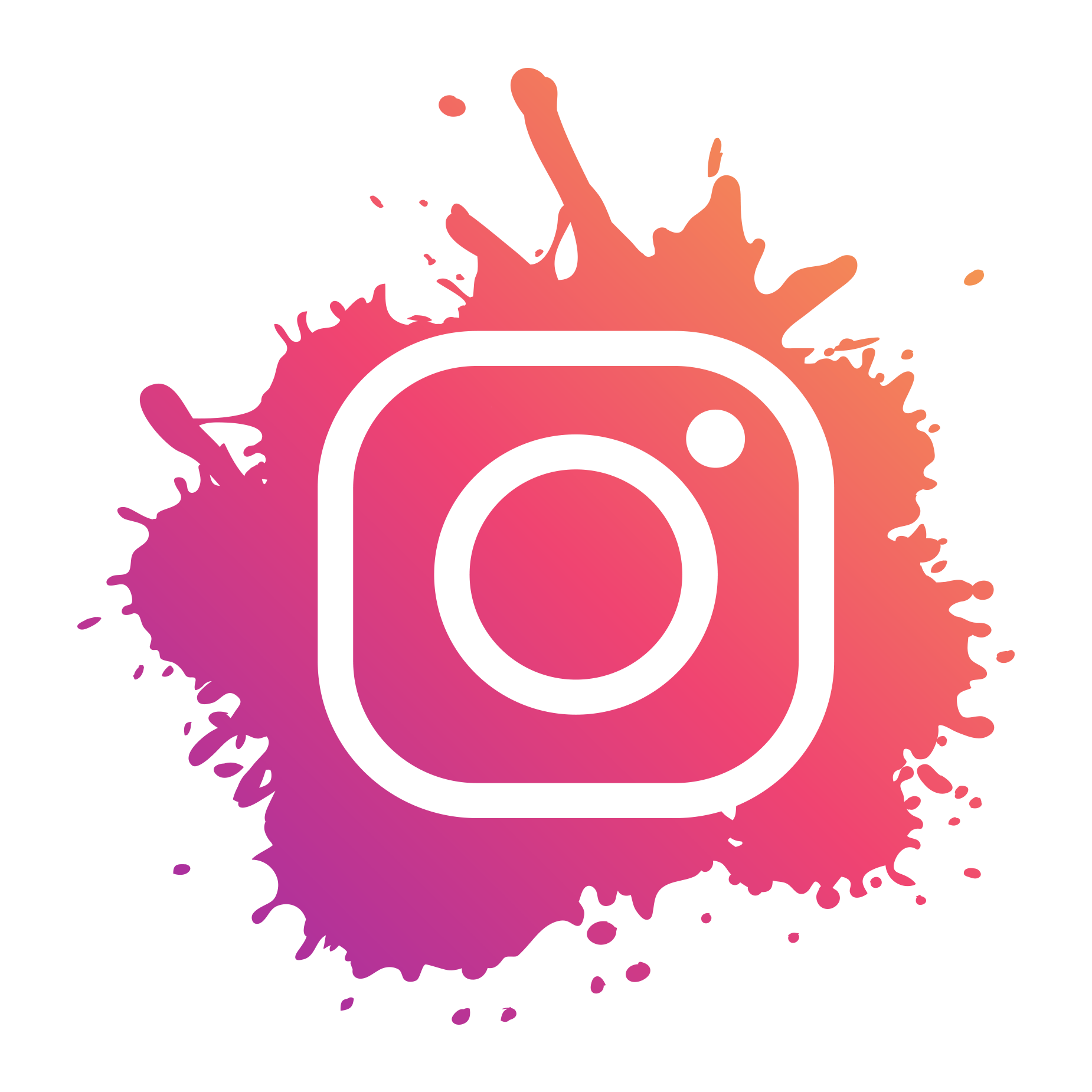 Instagram-logo-modern-paint-splash-social-media-png